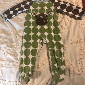 Mud Pie baby moose outfit. 3/6 months.